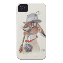 Funny Vintage Anthropomorphic Rabbit