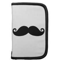 Funny Vintage Black Moustache Organizers