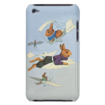 Funny Vintage Flying Rabbits - Anthropomorphism
