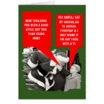 Funny wank Christmas cards