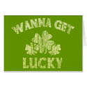 Funny Wanna get lucky cards