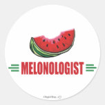 Funny Watermelon Round Sticker