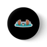 funny weightlifting mouse buttons