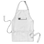 Funny White Persian Cat Apron