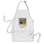 Funny Wine Cartoon Gift! aprons