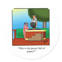 Funny Wine Cartoon Gift!