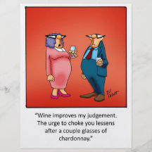 Funny Wine Gift! Flyer Design