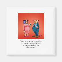 Funny Wine Gift! Magnet