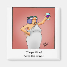 Funny Wine Gift! Magnets