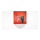 Funny Wine Gift! photo cards