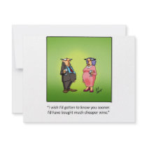 Funny Wine Invitation!