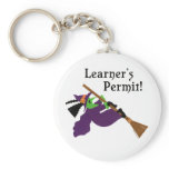 Funny Witch Flying keychains