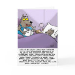 Funny Wolf Greeting Card