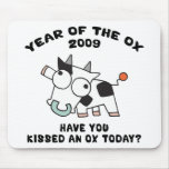 Funny Year of The Ox Gifts mousepads