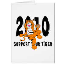 Funny Year of The Tiger 2010 Gift Card