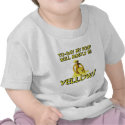 Funny yellow poo t-shirts
