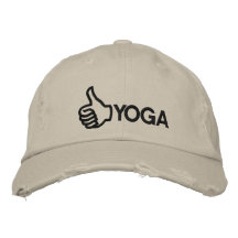 Funny Yoga Embroidered Cap Embroidered Baseball Caps