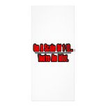 Funny You're an Idiot Insult rack cards