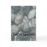 Funny You're Special Thinking of You Rock Card