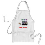 Funny zombie aprons
