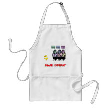 Funny zombie aprons