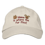 Fur Flies embroidered hats