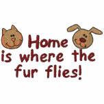 Fur Flies embroidered shirts