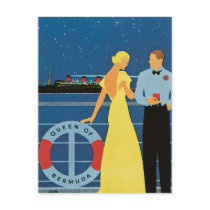Furness ~ Queen of Bermuda Post Cards