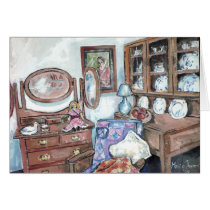 Furniture from Long Ago Greeting Card