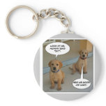 Furry Funnies "LAB PUPS?" keychains