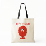 Furry Monster Tote Bag