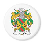 Furtado Family Crest magnets