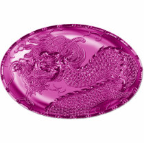 Fuschia Dragon Pin