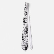 Fusion - black & white tie