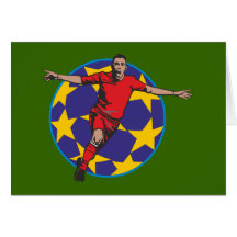 Fußball Torjubel goal celebration soccer Karte