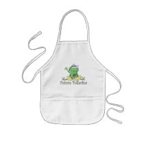 Future ballerina Frog Yellow Apron