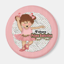 Future Ballerina Magnet