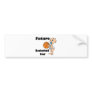 future basketball star baby boy bumper stickers