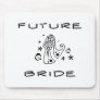 Future Bride in Gown Mouse Mat