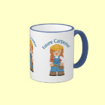 Future Carpenter Construction Worker- GIRLS mugs