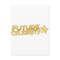 FUTURE CELEBRITY POSTCARD
