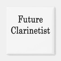 Future Clarinetist Refrigerator Magnet