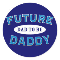 Future Daddy - Dad to Be Stickers
