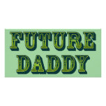 Future Daddy photo cards