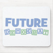 Future Democrat Blocks Mouse Pad