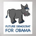 Future Democrat Obama posters