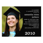 Future Dreamer Graduation Invitation (Black)