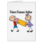 Future Famous Author Greeting Card