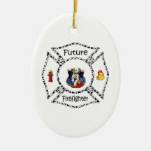 Future FF Dalmation Christmas Tree Ornament