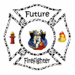 Future Firefighter Dalmation photo sculptures